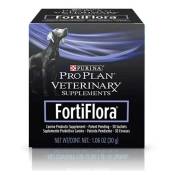 Probiotiques intestinaux pour chiens fortiflora Purina pro plan 30 x 1 gr