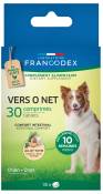 Vermifuge pour chien et chiot Vers O Net - 30 comprimés