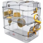 ZOLUX Cage sur 2 étages pour hamsters souris et gerbilles Rody3 duo L 41 p 27 h 40