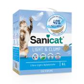 2x6L Litière Sanicat Light & Clump - pour chat