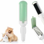 Blanc Brosse Anti Poils Animaux Chat Chien, Rouleau