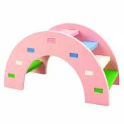 JoyFan Hamster coloré Pont en Bois balançoire Jouet
