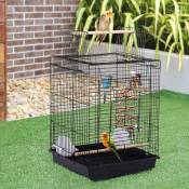Oobest - Cage à Oiseaux 40 x 40 x 58 cm Cage pour