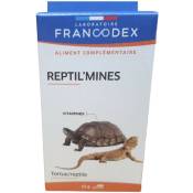 Reptil'mines 15 g vitamine pour reptile et tortue Francodex
