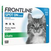 6x pipettes Spot-On FRONTLINE Chat