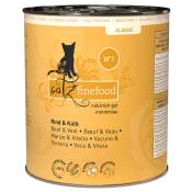 Catz Finefood 6 x 800 g pour chat - boeuf, veau