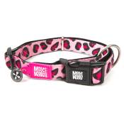 Collier Max & Molly Smart ID Leopard Pink pour chien