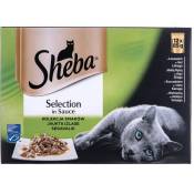 UNKNOWN Sheba Pouch Steamed & Tender Mixed Selection