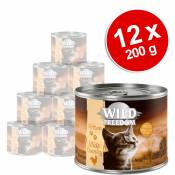 12x200g Kitten lot mixte (2 variétés) Wild Freedom - Pâtée pour chaton