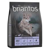 1kg Briantos Adult canard, pommes de terre SANS CEREALES - Croquettes pour chien