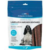 Francodex - 15 Lamelles à Mâcher dentaires 350g Pour Chiens de 10-30 kg