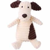 Jouets en peluche durables pour chiens à mâcher avec couineur et papier froissé pour sonner en peluche Pack de jouets pour chiens en peluche pour