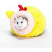 Memkey - Hamster Petit Nid de Coton Hiver Sommeil Nid Maison Coton Nid De Lapin d'hiver Chaud Nid de Couchage en Coton pour Petit Animal Mini