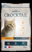 Nourriture pour Chats Crocktail Adult Large Breed Grandes