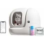 Petkit - Pura Max Bac à litière chat Autonettoyante, xSecure/élimination des odeurs / app Control Automatique pour Plusieurs Chats,Ne Vient Pas avec
