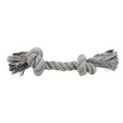 1 corde (L 37 cm) gris Trixie Corde à noeuds multicolore pour chien