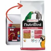 Aliment pour perroquets NUTRIBIRD P19 ORIGINAL 10 kg - Versele Laga