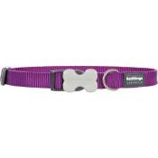 Red Dingo - Collier chien réglable Basic violet Taille : T1 - Violet