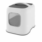 Biala Eco Cat Toilet Blanco Mistletoe 51x39.5x44.3 cm Rotho