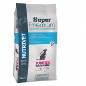 Nutrivet Super Premium Junior Viande pour Chien Large