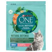 PURINA ONE Dual Nature saumon pour chat - 650 g