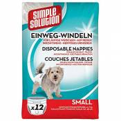 Simple Solution Couches Jetables Pour Chiens, Taille