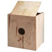 Suinga - 2 x Cage à oiseaux en bois. 25x15x15 cm