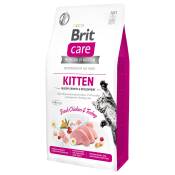 2x7kg Brit Care Grain-Free Kitten Healthy Growth & Development - Croquettes pour chat