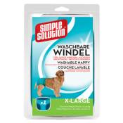 Couche lavable Simple Solution pour chien - taille XL, 1 couche