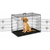 Cage de transport pour chien taille m/l 91 x 57 x 63,5