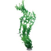Les plantes en plastique vert decoration d'aquarium