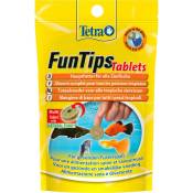 Aliment complet pour tous les poissons tropicaux 8 g - 20 pastilles Funtips Tablets - Tetra