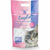 Cat&rina - Litière pour chat Long Life avec cristaux