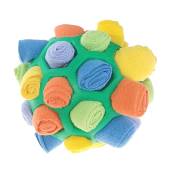 Les Interactifs de Puzzle de Chien Encouragent les CompéTences Naturelles de Recherche de Nourriture Portable Pet Snuffle Ball Toy Slow Training Green