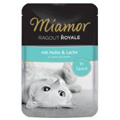 Miamor Ragoût Royal en sauce 22 x 100 g pour chat - poulet, saumon