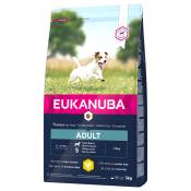 2x3kg Eukanuba Adult Small Breed poulet - Croquettes pour chien