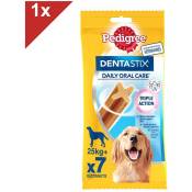 Dentastix Friandises à mâcher grand chien 7 sticks dentaires (1x7) - Pedigree