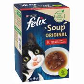 24x48g sélection de la campagne Soup Felix pour chat