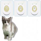 Tuserxln - Siège de toilette pour chat système d'entraînement