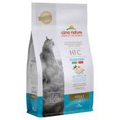 1kg Adult Sterilised cabillaud Almo Nature HFC Croquettes pour chat + 200g offerts !