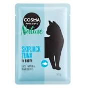 6x50g Cosma Nature thon Skipjack - Pâtée pour chat