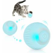 Balle jouet pour chat Balle jouet électrique pour chat Photo intelligente Rechargeable par usb Roulant à 360 degrés