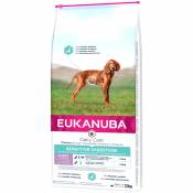 2x12kg Eukanuba Breed et Daily Care Puppy Sensitive