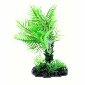 Animallparadise - Palmier décoration solo s, H15 cm, pour aquarium Vert