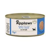 6x70g thon, crabe Applaws - Nourriture pour Chat