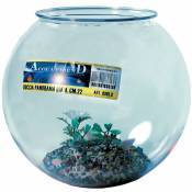 Acquafriend - Aquarium à bol en plastique avec panorama