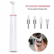 ADIUMA Pet Electric Toothbrush Tooth Stains Removal