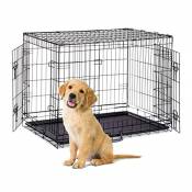 Relaxdays Relaxdays Cage Pour Chien Pliante Boîte