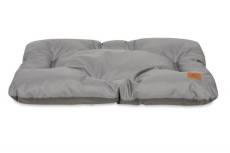 Animood Oreiller de lit pour chien Mort taille : L, couleur : gris, matière : kodura