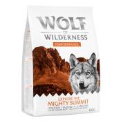 Wolf of Wilderness "Explore The Mighty Summit" Performance - sans céréales 400 g